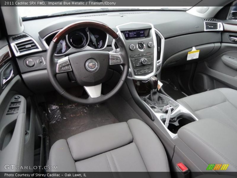 Imperial Blue Metallic / Titanium/Ebony 2011 Cadillac SRX FWD