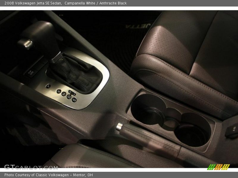 Campanella White / Anthracite Black 2008 Volkswagen Jetta SE Sedan
