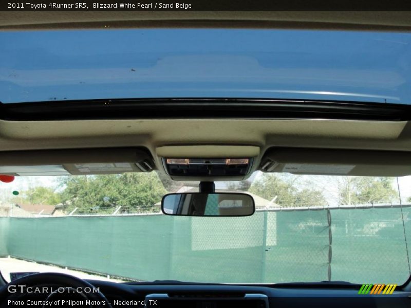 Blizzard White Pearl / Sand Beige 2011 Toyota 4Runner SR5