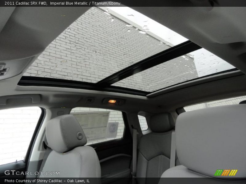 Imperial Blue Metallic / Titanium/Ebony 2011 Cadillac SRX FWD