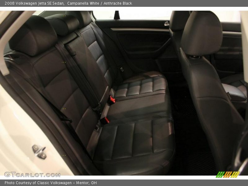 Campanella White / Anthracite Black 2008 Volkswagen Jetta SE Sedan