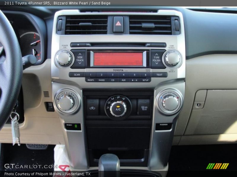Blizzard White Pearl / Sand Beige 2011 Toyota 4Runner SR5