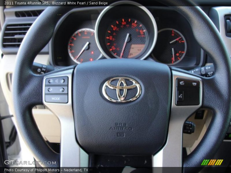 Blizzard White Pearl / Sand Beige 2011 Toyota 4Runner SR5