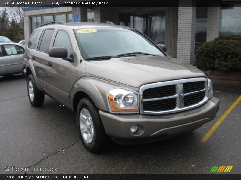 Light Khaki Metallic / Khaki 2004 Dodge Durango SLT 4x4