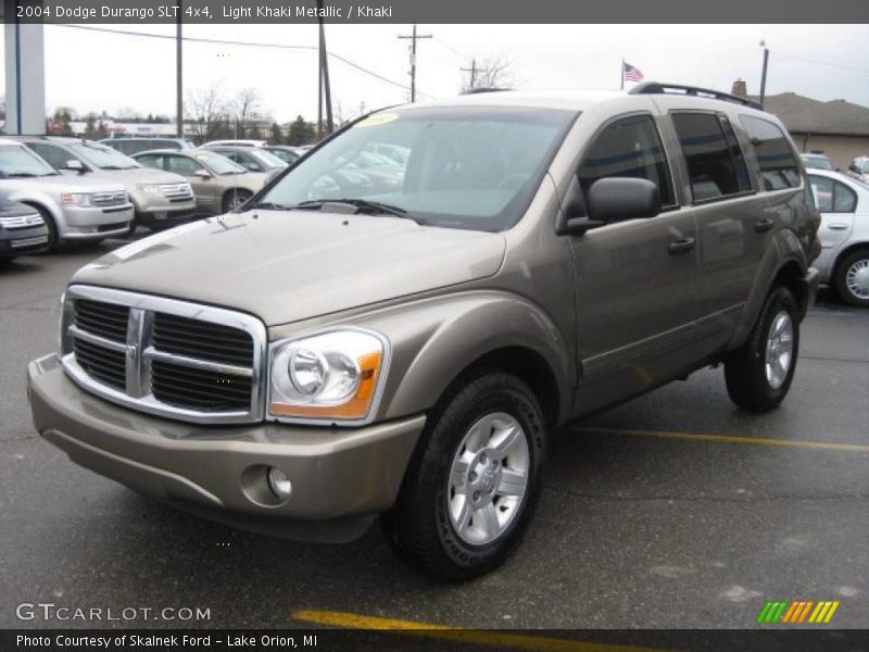 Light Khaki Metallic / Khaki 2004 Dodge Durango SLT 4x4