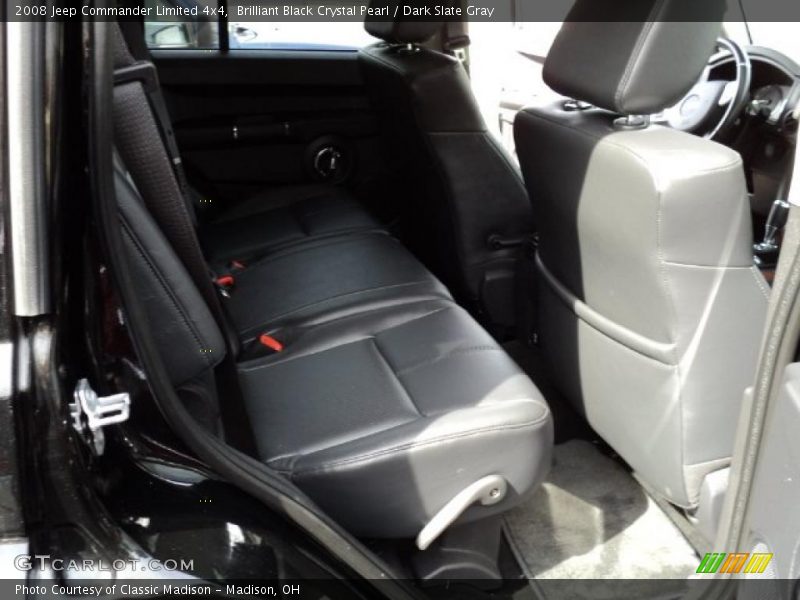 Brilliant Black Crystal Pearl / Dark Slate Gray 2008 Jeep Commander Limited 4x4
