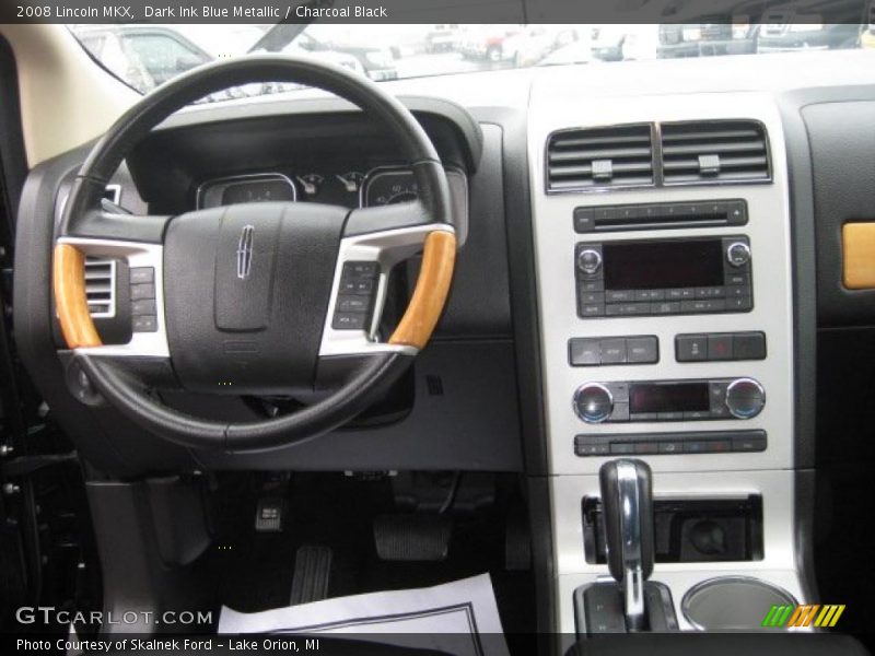 Dark Ink Blue Metallic / Charcoal Black 2008 Lincoln MKX