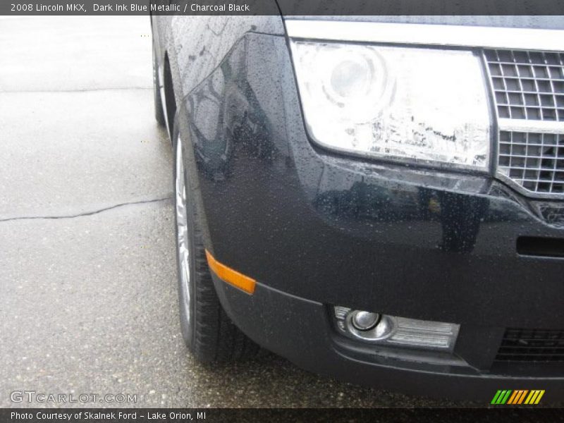 Dark Ink Blue Metallic / Charcoal Black 2008 Lincoln MKX