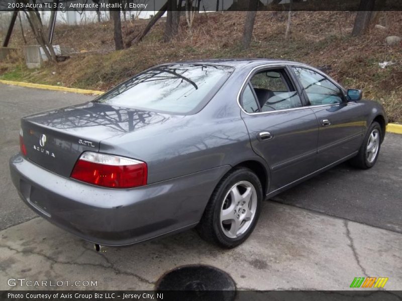 Anthracite Metallic / Ebony 2003 Acura TL 3.2