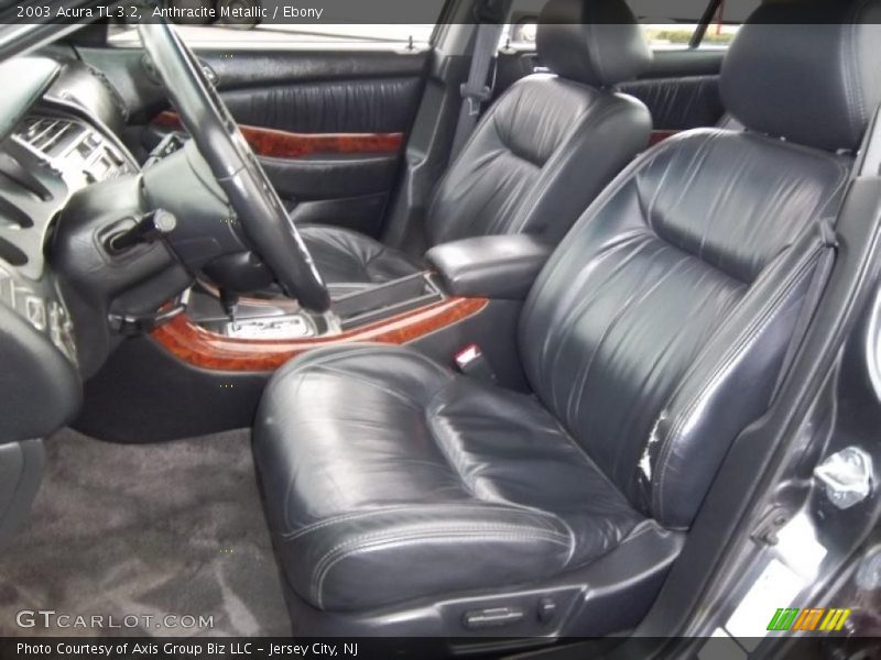Anthracite Metallic / Ebony 2003 Acura TL 3.2