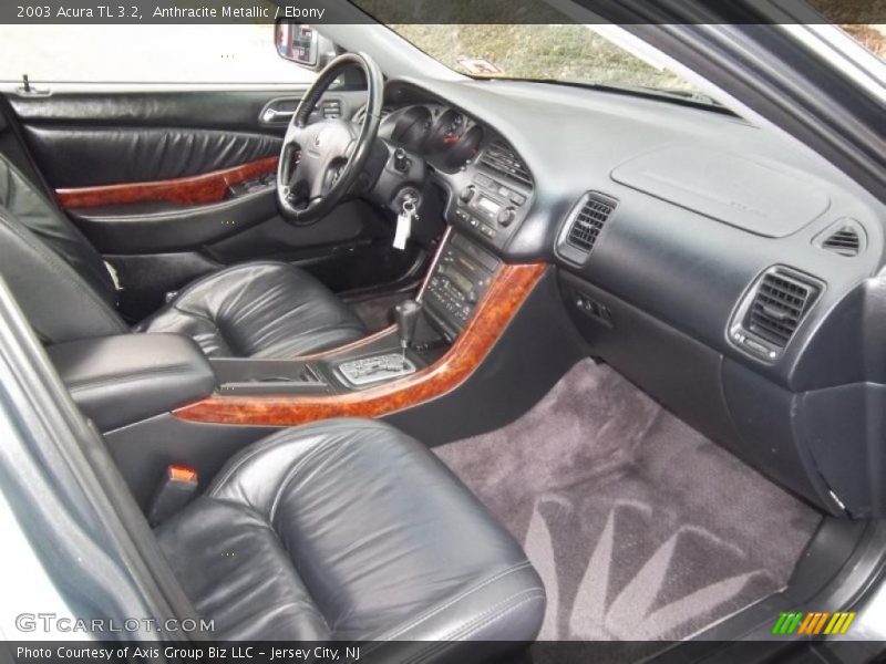 Anthracite Metallic / Ebony 2003 Acura TL 3.2