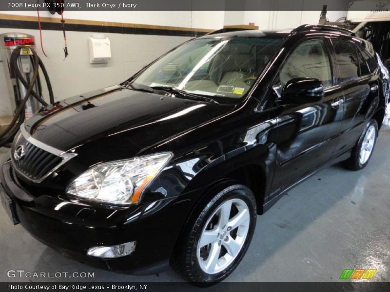 Black Onyx / Ivory 2008 Lexus RX 350 AWD