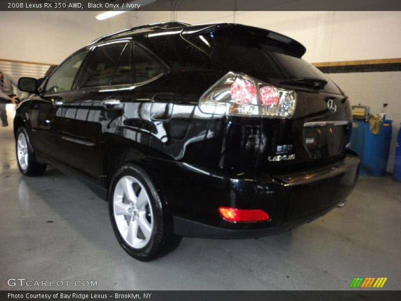 Black Onyx / Ivory 2008 Lexus RX 350 AWD