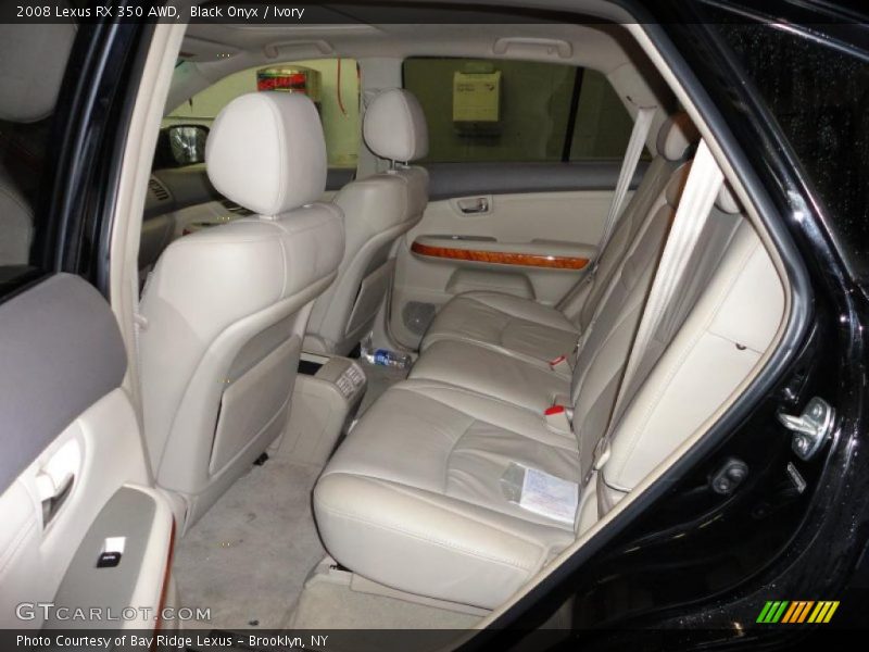 Black Onyx / Ivory 2008 Lexus RX 350 AWD