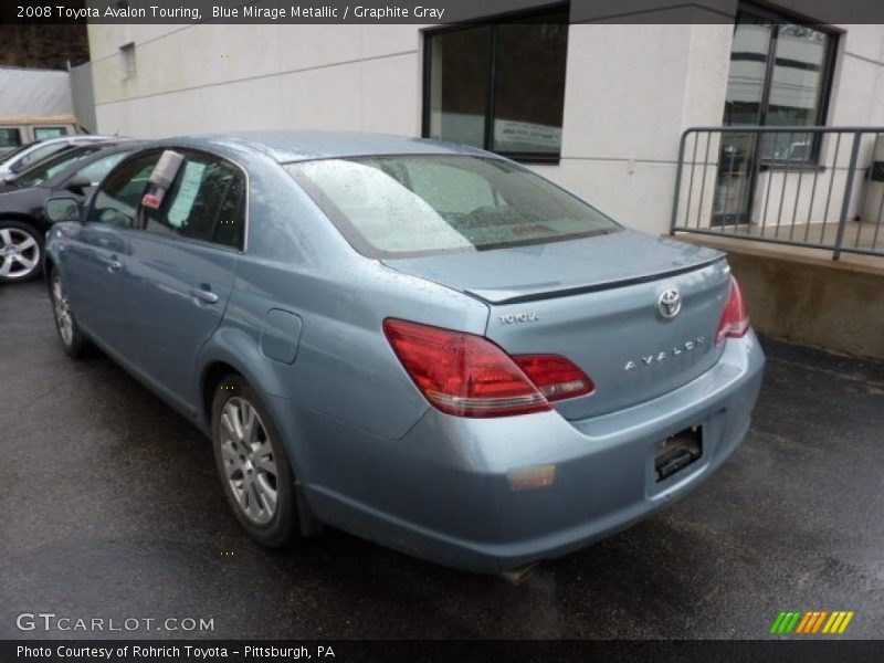 Blue Mirage Metallic / Graphite Gray 2008 Toyota Avalon Touring