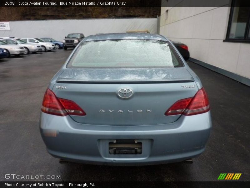 Blue Mirage Metallic / Graphite Gray 2008 Toyota Avalon Touring