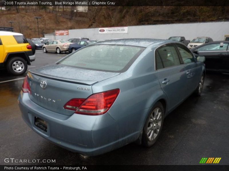 Blue Mirage Metallic / Graphite Gray 2008 Toyota Avalon Touring