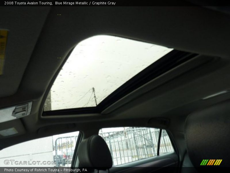 Blue Mirage Metallic / Graphite Gray 2008 Toyota Avalon Touring