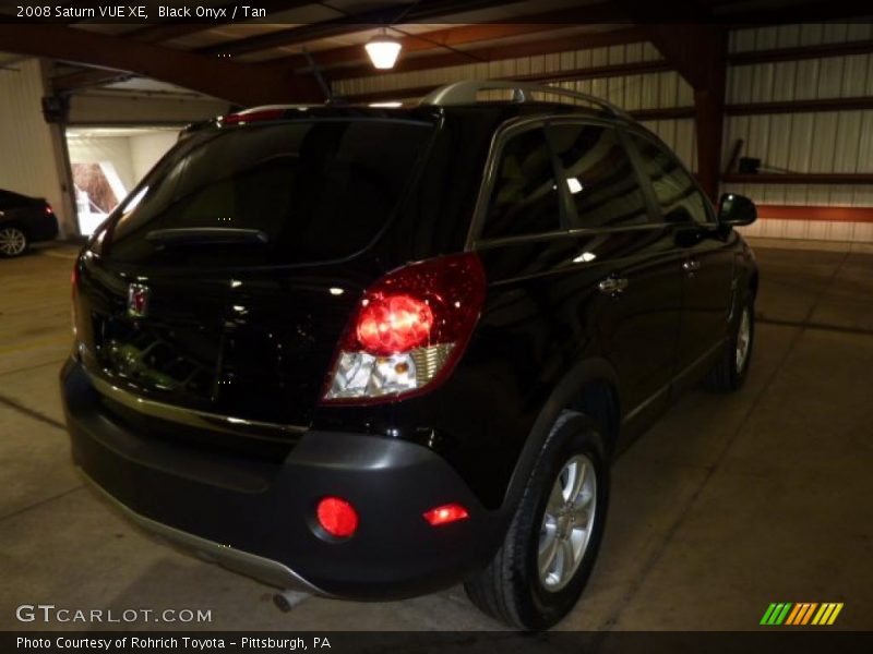 Black Onyx / Tan 2008 Saturn VUE XE