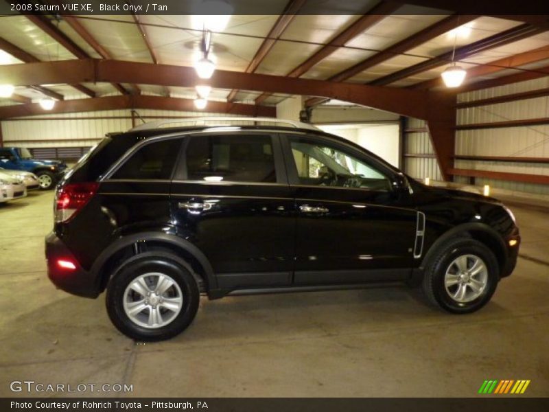 Black Onyx / Tan 2008 Saturn VUE XE