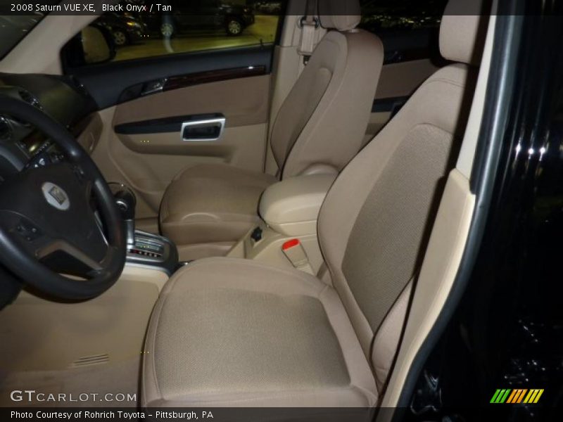 Black Onyx / Tan 2008 Saturn VUE XE