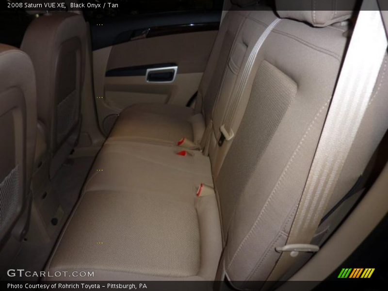Black Onyx / Tan 2008 Saturn VUE XE