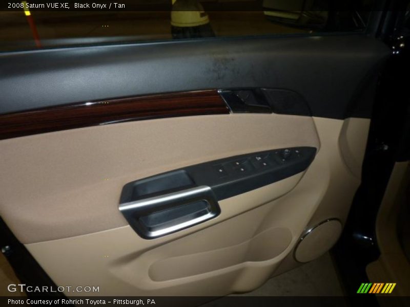 Black Onyx / Tan 2008 Saturn VUE XE