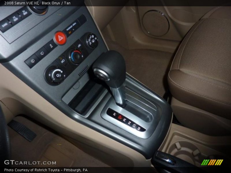 Black Onyx / Tan 2008 Saturn VUE XE