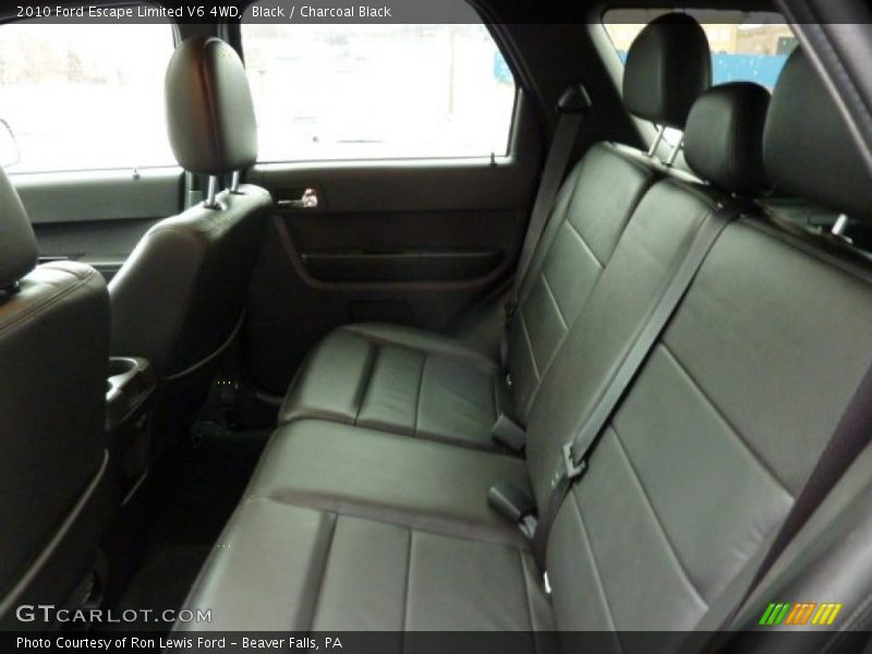 Black / Charcoal Black 2010 Ford Escape Limited V6 4WD