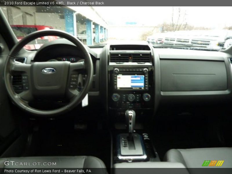 Black / Charcoal Black 2010 Ford Escape Limited V6 4WD