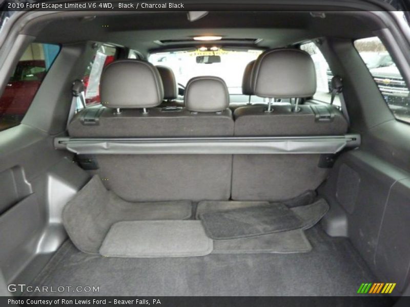 Black / Charcoal Black 2010 Ford Escape Limited V6 4WD