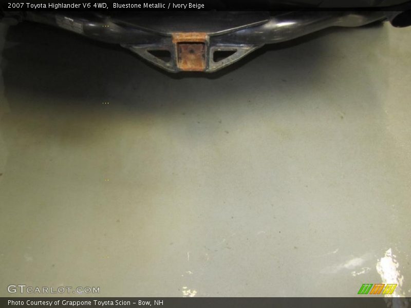 Bluestone Metallic / Ivory Beige 2007 Toyota Highlander V6 4WD