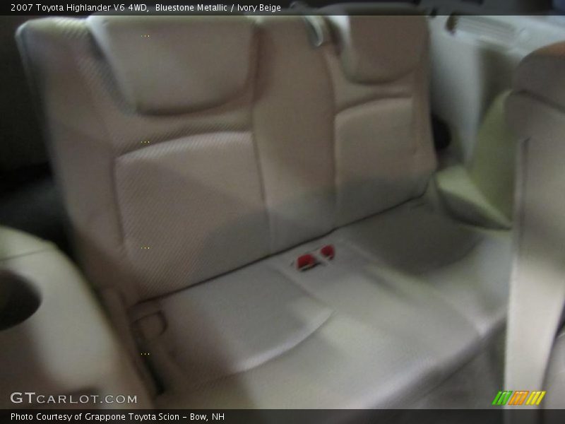 Bluestone Metallic / Ivory Beige 2007 Toyota Highlander V6 4WD