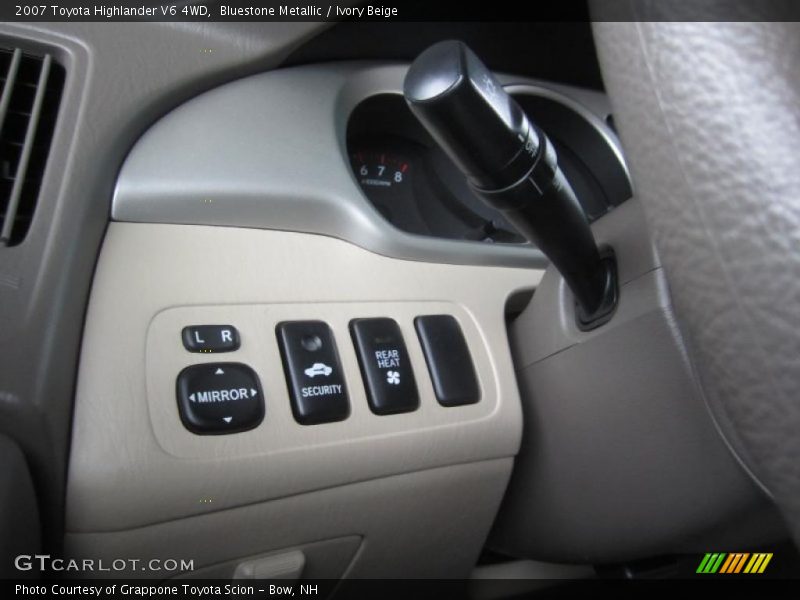 Bluestone Metallic / Ivory Beige 2007 Toyota Highlander V6 4WD