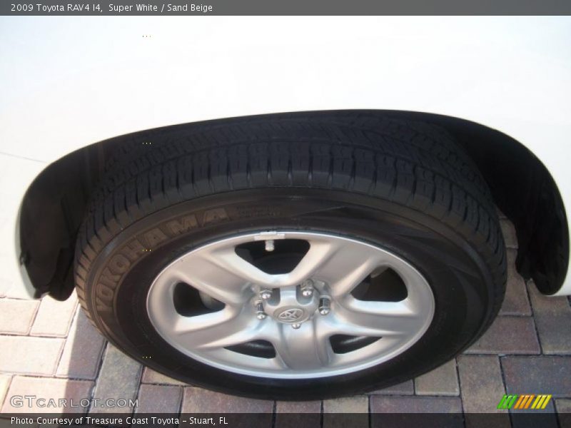 Super White / Sand Beige 2009 Toyota RAV4 I4