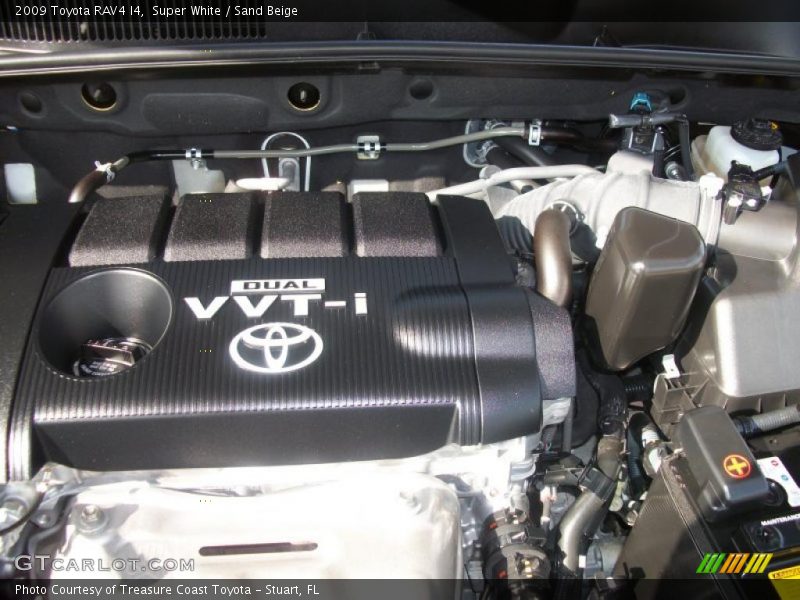 Super White / Sand Beige 2009 Toyota RAV4 I4