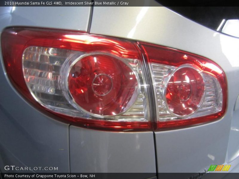 Irridescent Silver Blue Metallic / Gray 2010 Hyundai Santa Fe GLS 4WD