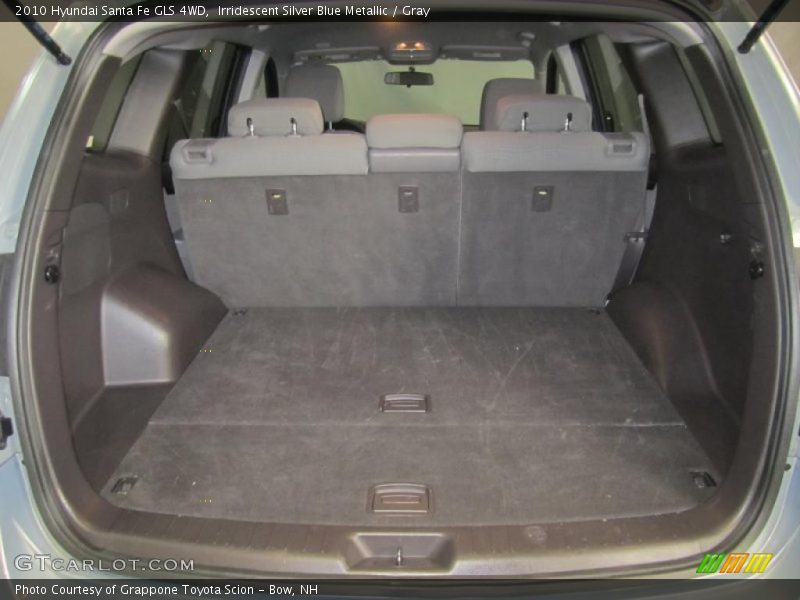 Irridescent Silver Blue Metallic / Gray 2010 Hyundai Santa Fe GLS 4WD