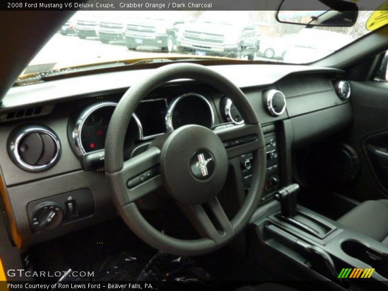 Dashboard of 2008 Mustang V6 Deluxe Coupe