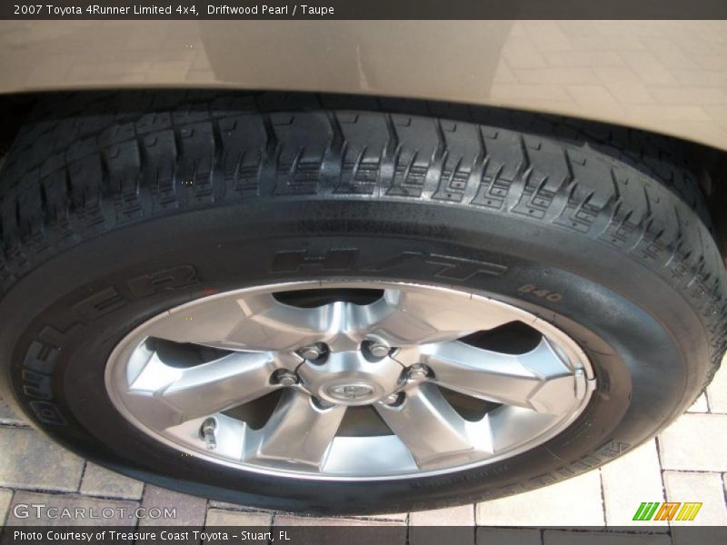 Driftwood Pearl / Taupe 2007 Toyota 4Runner Limited 4x4