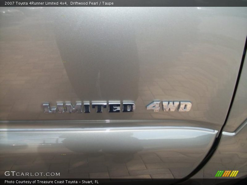  2007 4Runner Limited 4x4 Logo