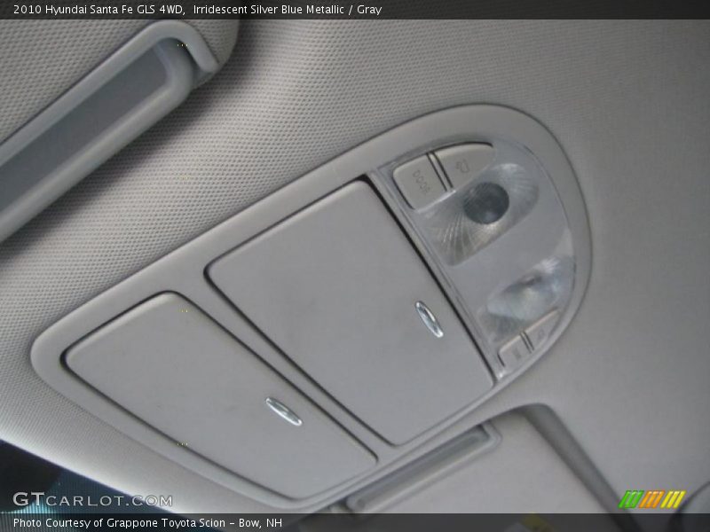 Irridescent Silver Blue Metallic / Gray 2010 Hyundai Santa Fe GLS 4WD
