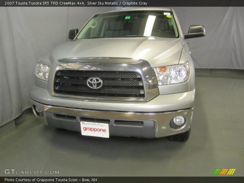 Silver Sky Metallic / Graphite Gray 2007 Toyota Tundra SR5 TRD CrewMax 4x4