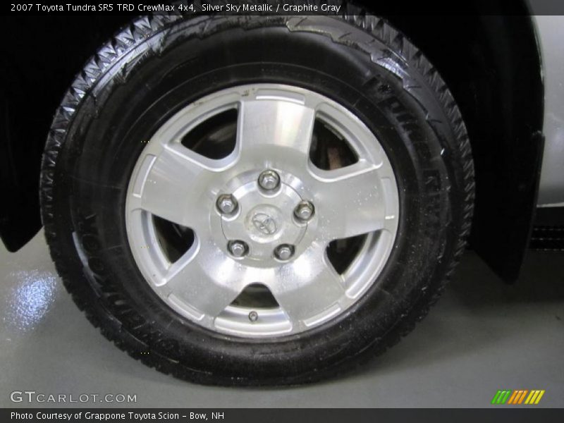 Silver Sky Metallic / Graphite Gray 2007 Toyota Tundra SR5 TRD CrewMax 4x4
