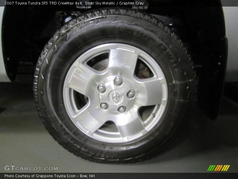 Silver Sky Metallic / Graphite Gray 2007 Toyota Tundra SR5 TRD CrewMax 4x4