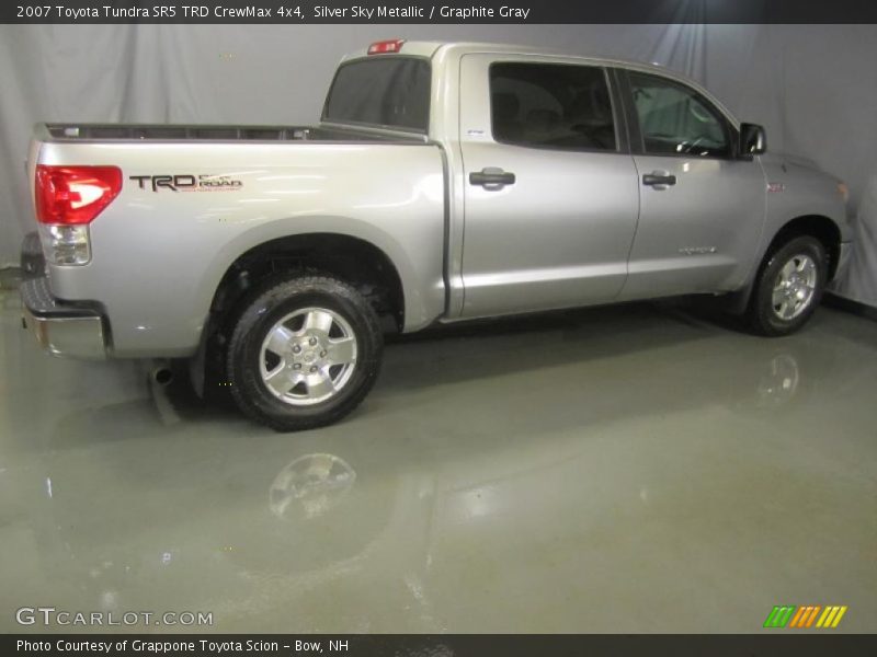 Silver Sky Metallic / Graphite Gray 2007 Toyota Tundra SR5 TRD CrewMax 4x4