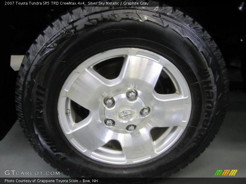 Silver Sky Metallic / Graphite Gray 2007 Toyota Tundra SR5 TRD CrewMax 4x4