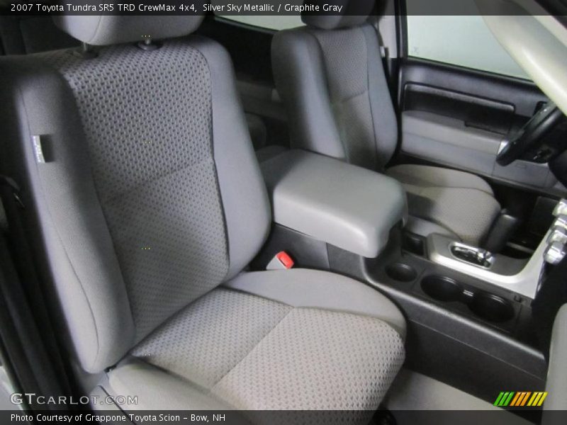 Silver Sky Metallic / Graphite Gray 2007 Toyota Tundra SR5 TRD CrewMax 4x4