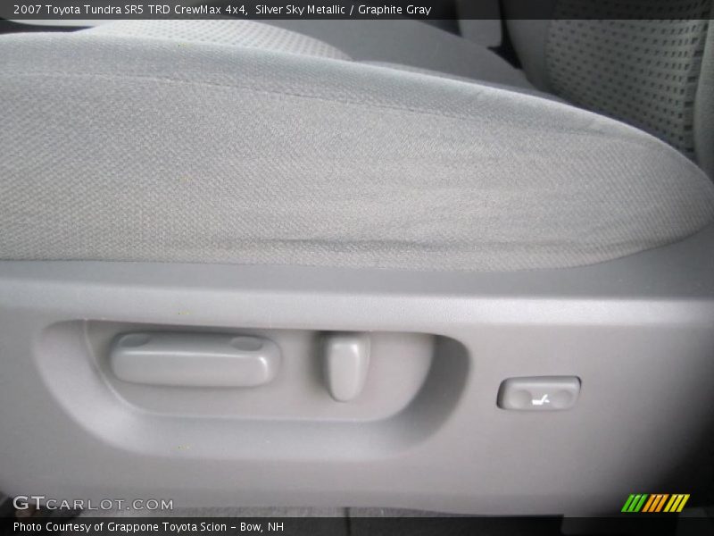 Silver Sky Metallic / Graphite Gray 2007 Toyota Tundra SR5 TRD CrewMax 4x4