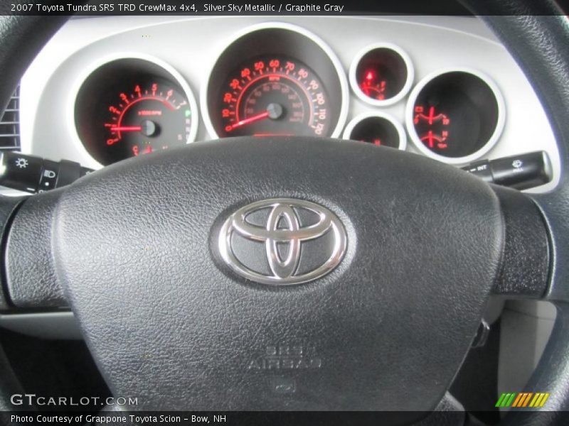 Silver Sky Metallic / Graphite Gray 2007 Toyota Tundra SR5 TRD CrewMax 4x4